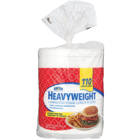 Hill Country Essentials Heavyweight Laminated 9 in Foam Plates