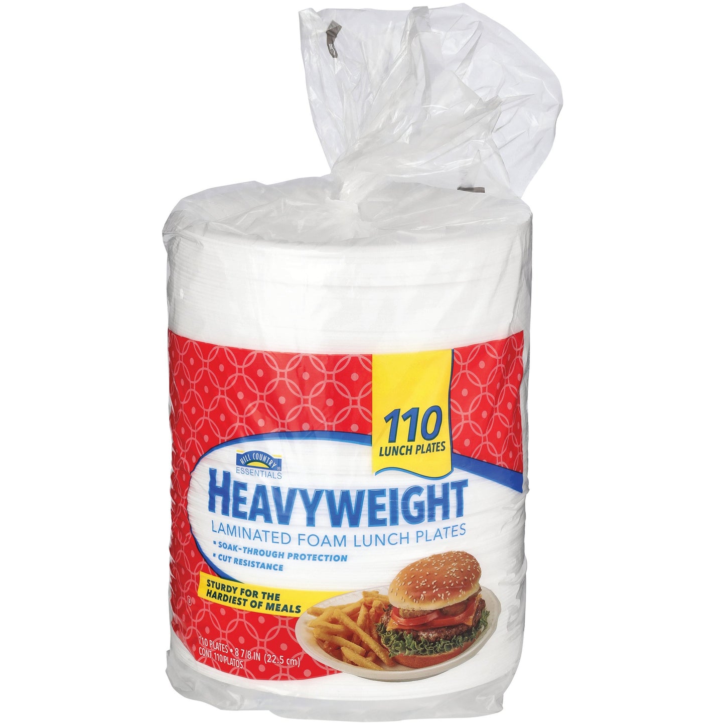 Hill Country Essentials Heavyweight Laminated 9 in Foam Plates