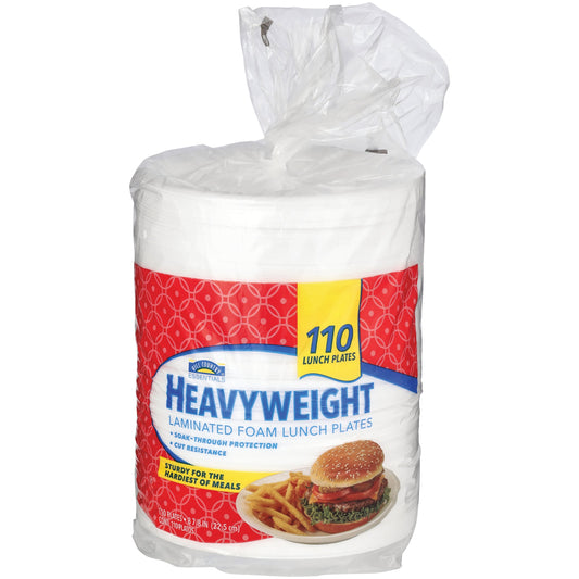 Hill Country Essentials Heavyweight Laminated 9 in Foam Plates