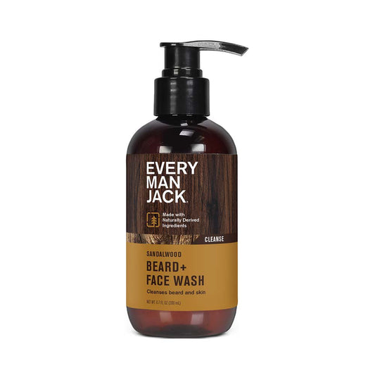 Every Man Jack Beard + Face Wash - Sandalwood