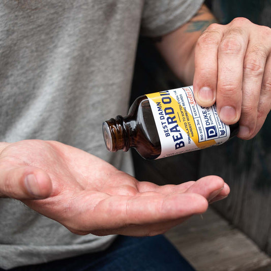 Duke Cannon Best Beard Oil Redwood Scent