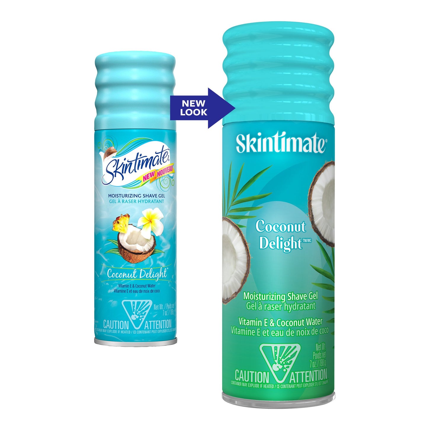 Skintimate Coconut Delight Moisturizing Shave Gel
