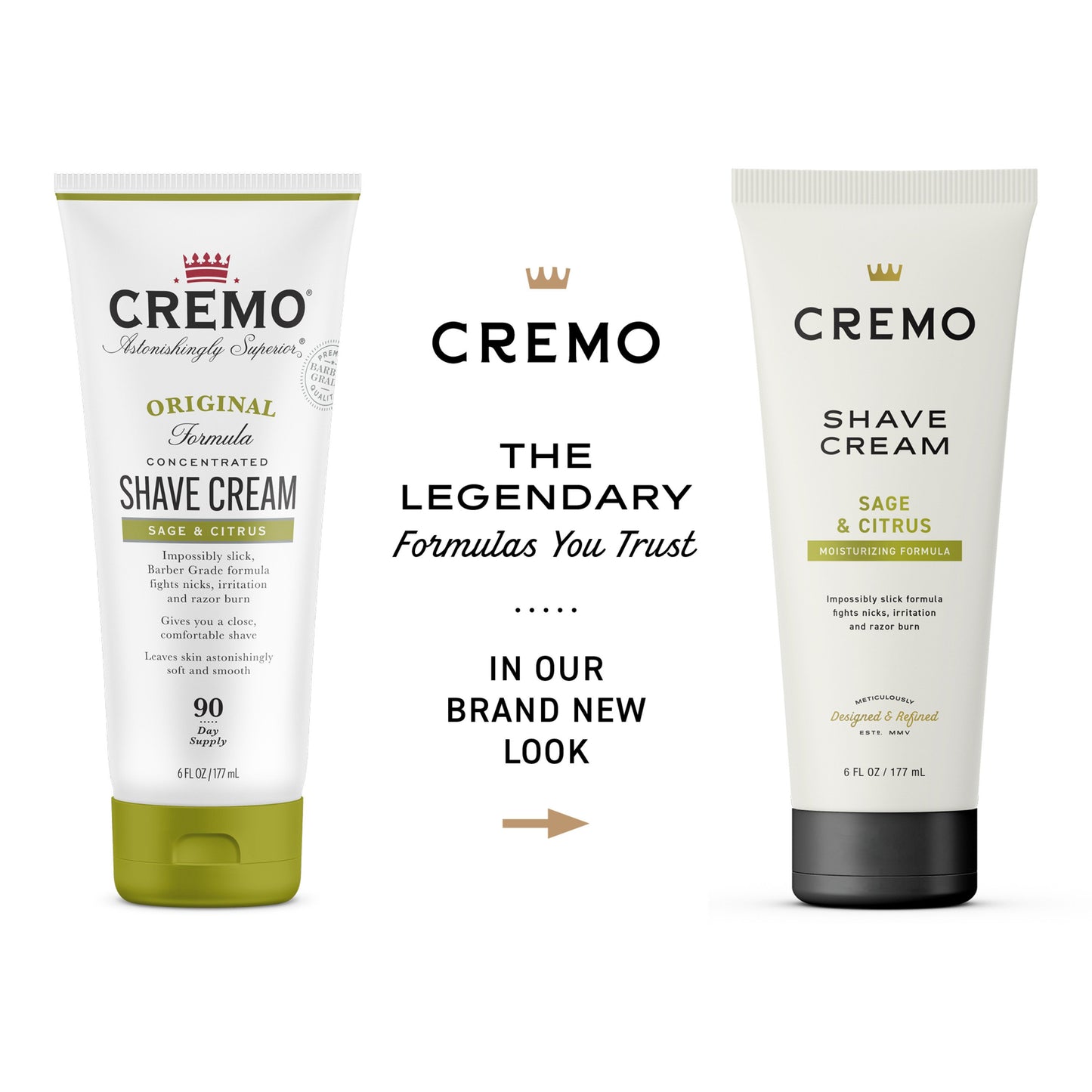 Cremo Shave Cream - Sage & Citrus