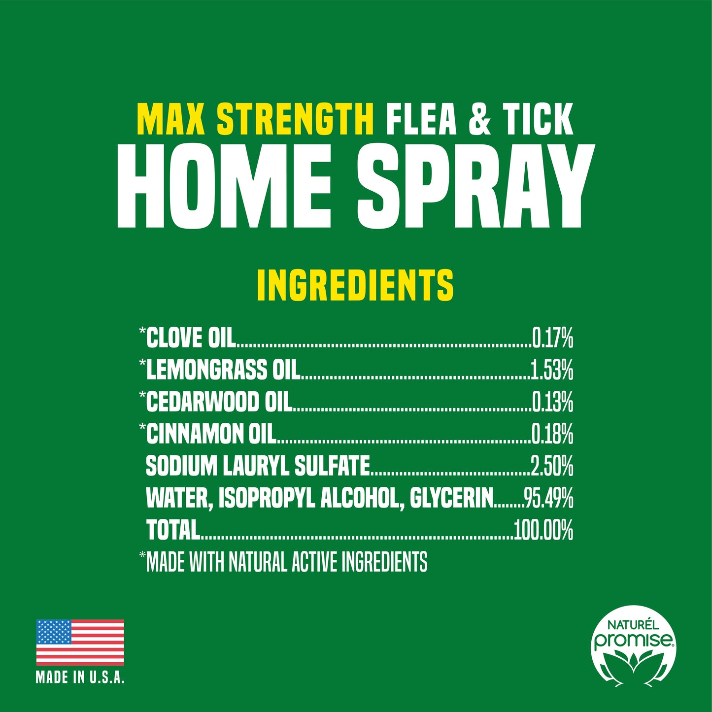 Flick! Max Strength Flea & Tick Home Spray