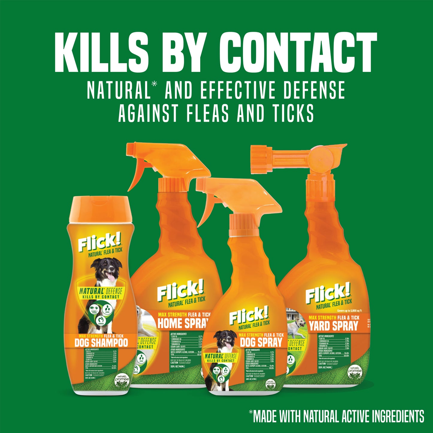 Flick! Max Strength Flea & Tick Home Spray