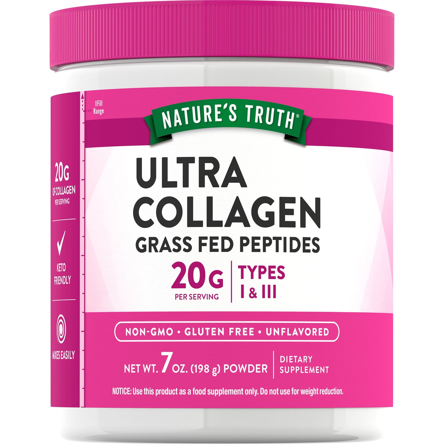 Nature's Truth Ultra Collagen Powder - Unflavored