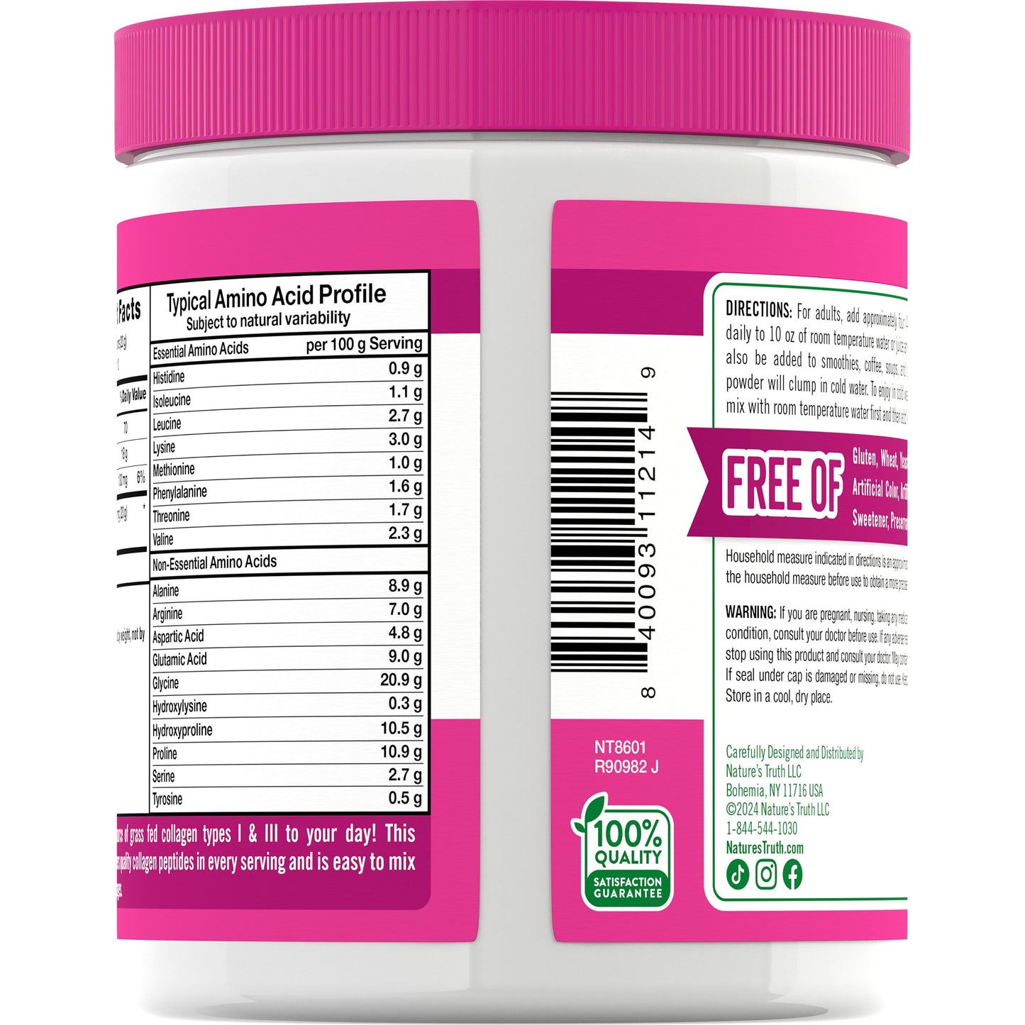 Nature's Truth Ultra Collagen Powder - Unflavored