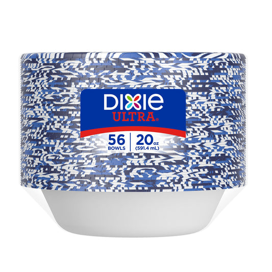 Dixie Ultra Compostable 20 oz Paper Bowls