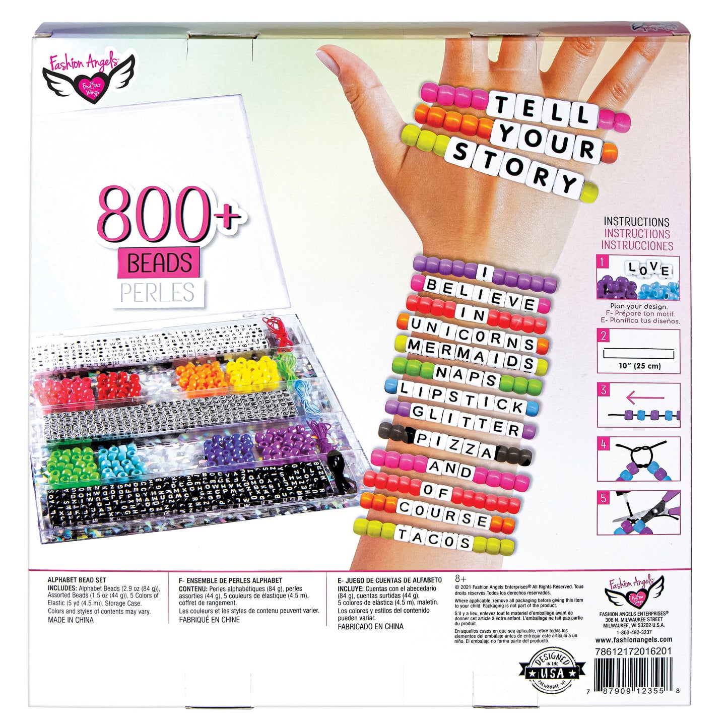 Fashion Angels Tell Your Story Alphabet Bead Kit