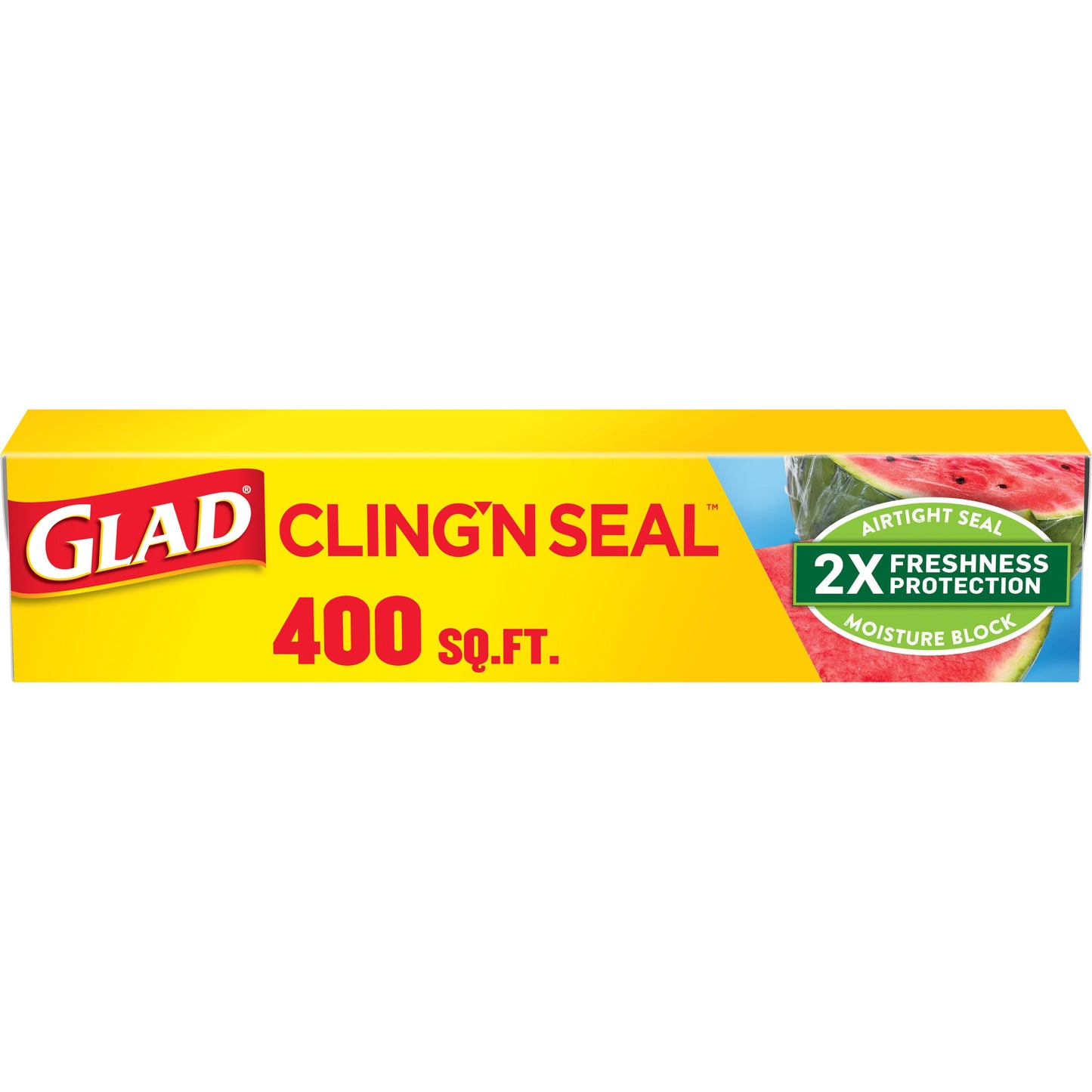 Glad Cling'N Seal Plastic Food Wrap