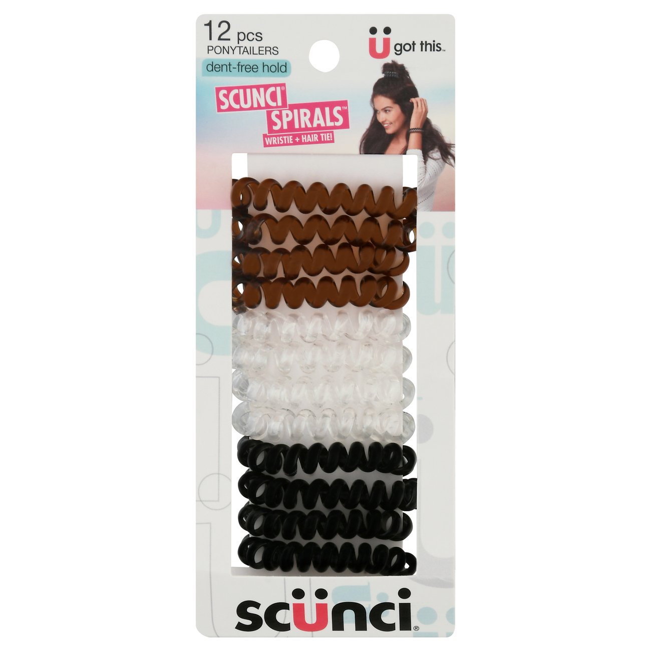 Scunci Spiral Ponytailers