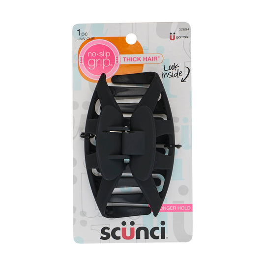 Scunci  No-Slip Grip Thick Jaw Clip