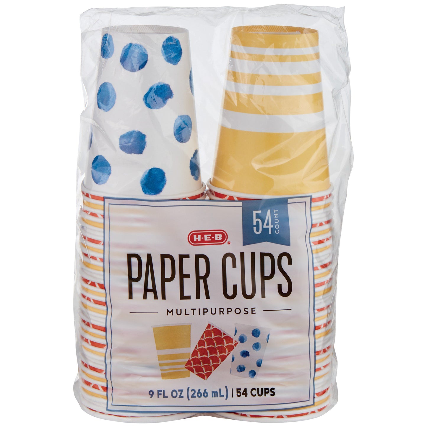 H-E-B 9 oz Multipurpose Paper Cups