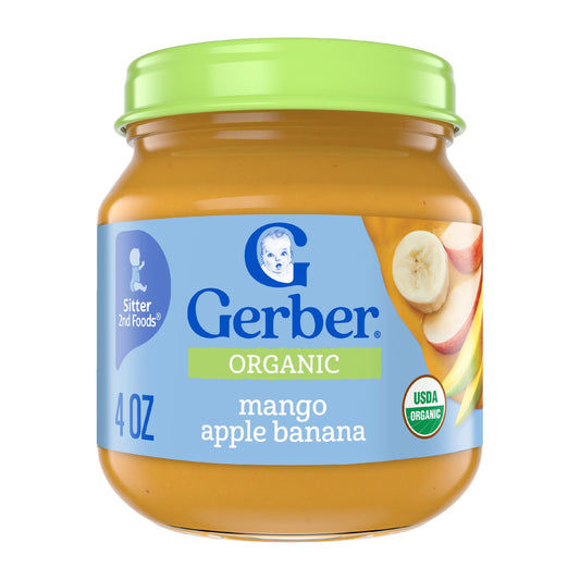 Gerber Organic for Baby Wonderfoods 2nd Foods - Mango Apple & Banana