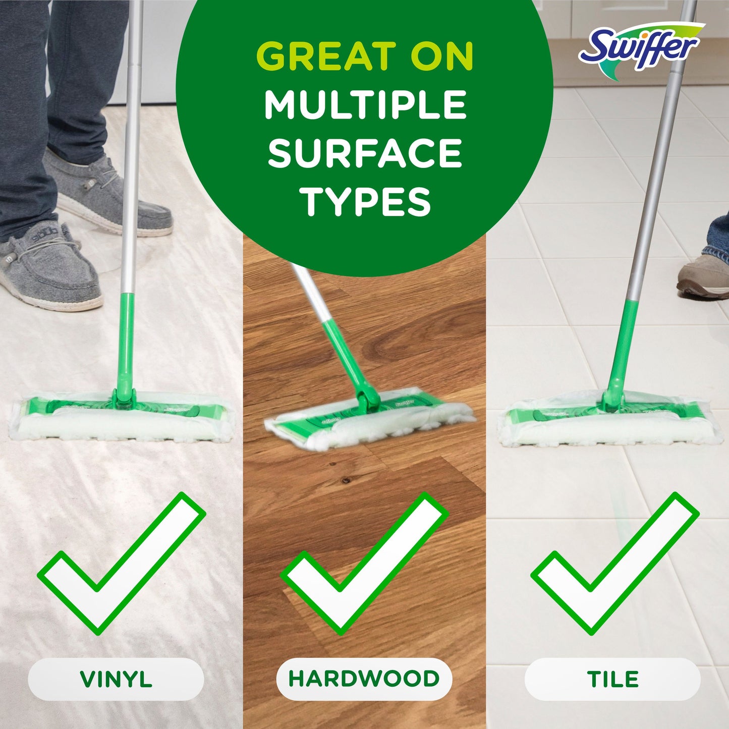 Swiffer Pet Heavy Duty Dry Multi-Surface Cloth Refills, Febreze Freshness Scent