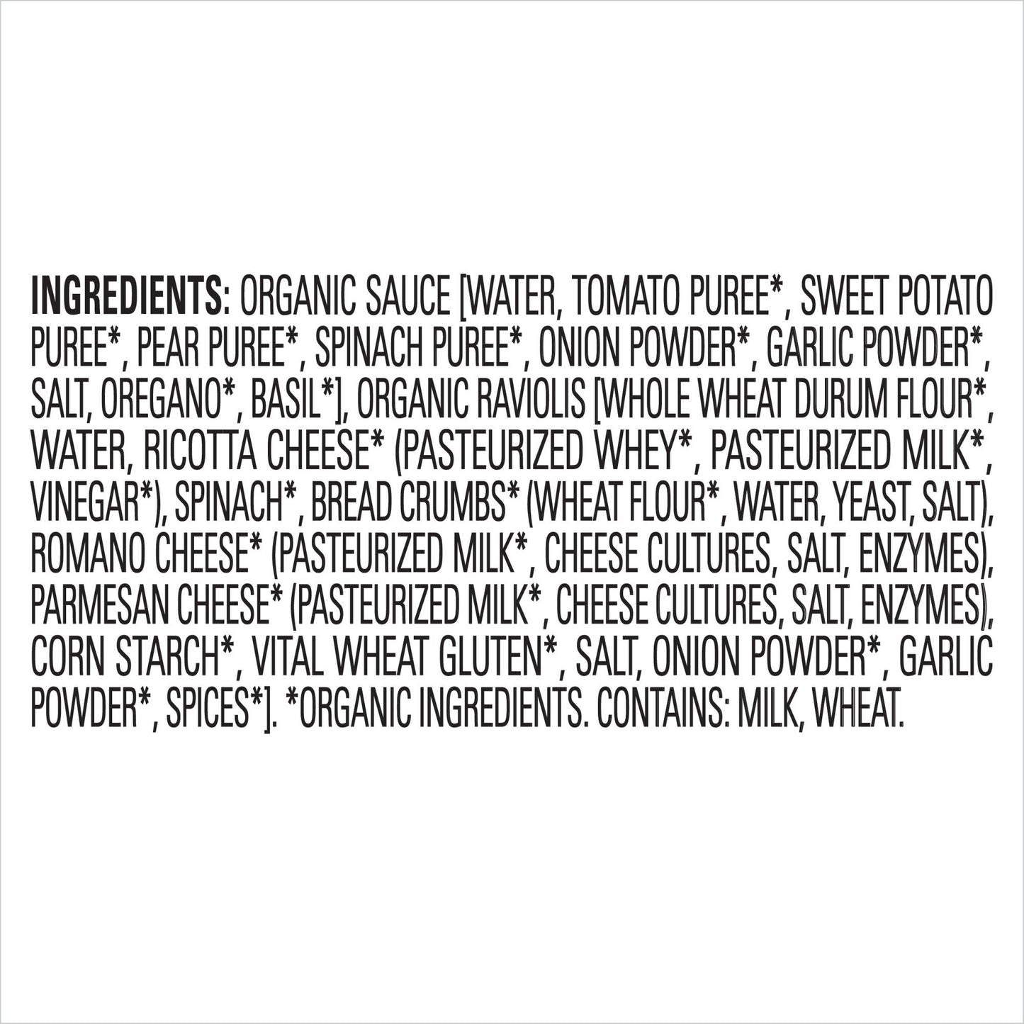 Happy Tot Organics Cheese & Spinach Ravioli Bowl