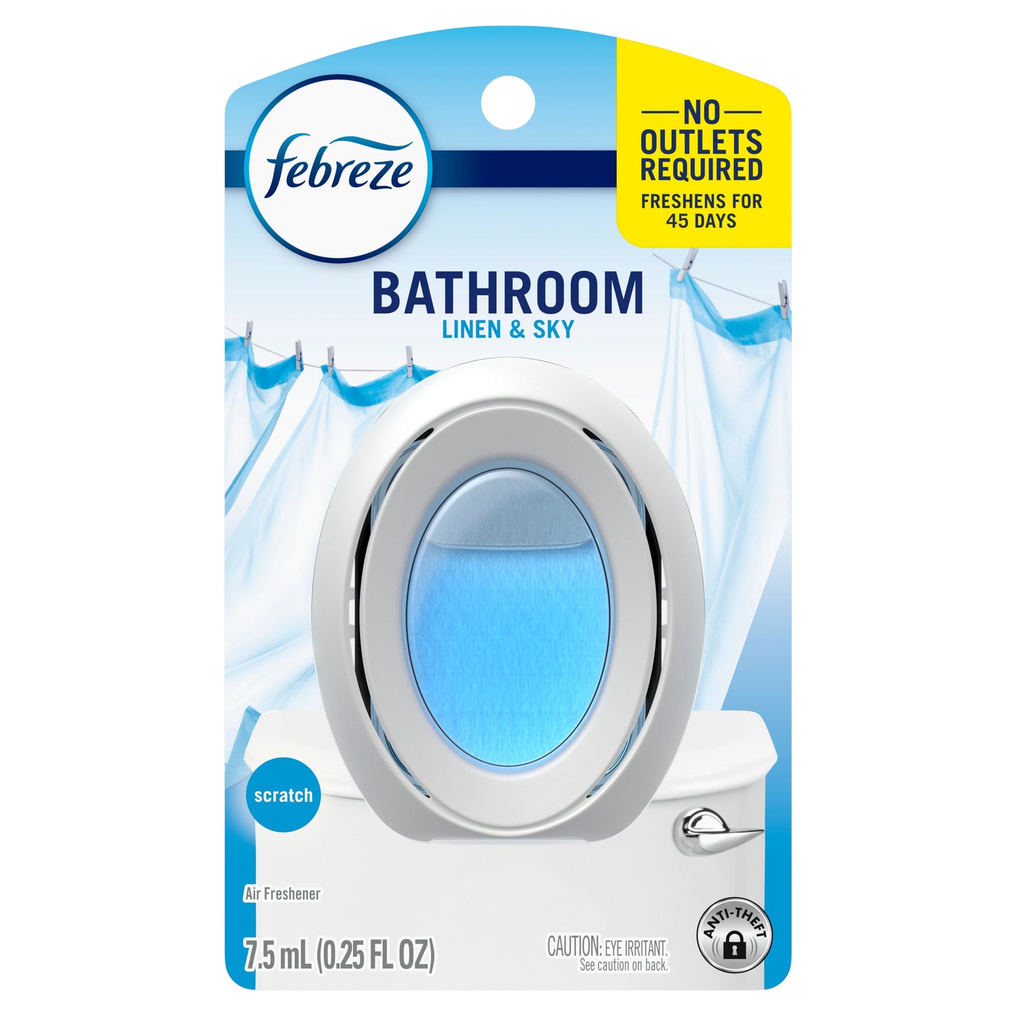 Febreze Bathroom Air Freshner - Linen & Sky