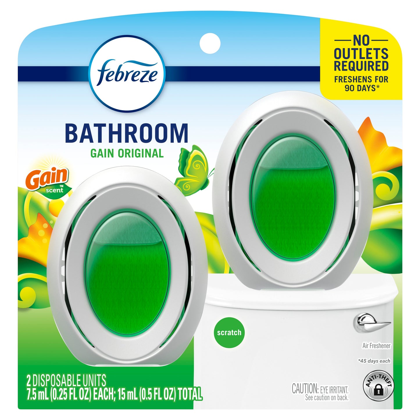 Febreze Bathroom Air Freshener - Gain Original Scent