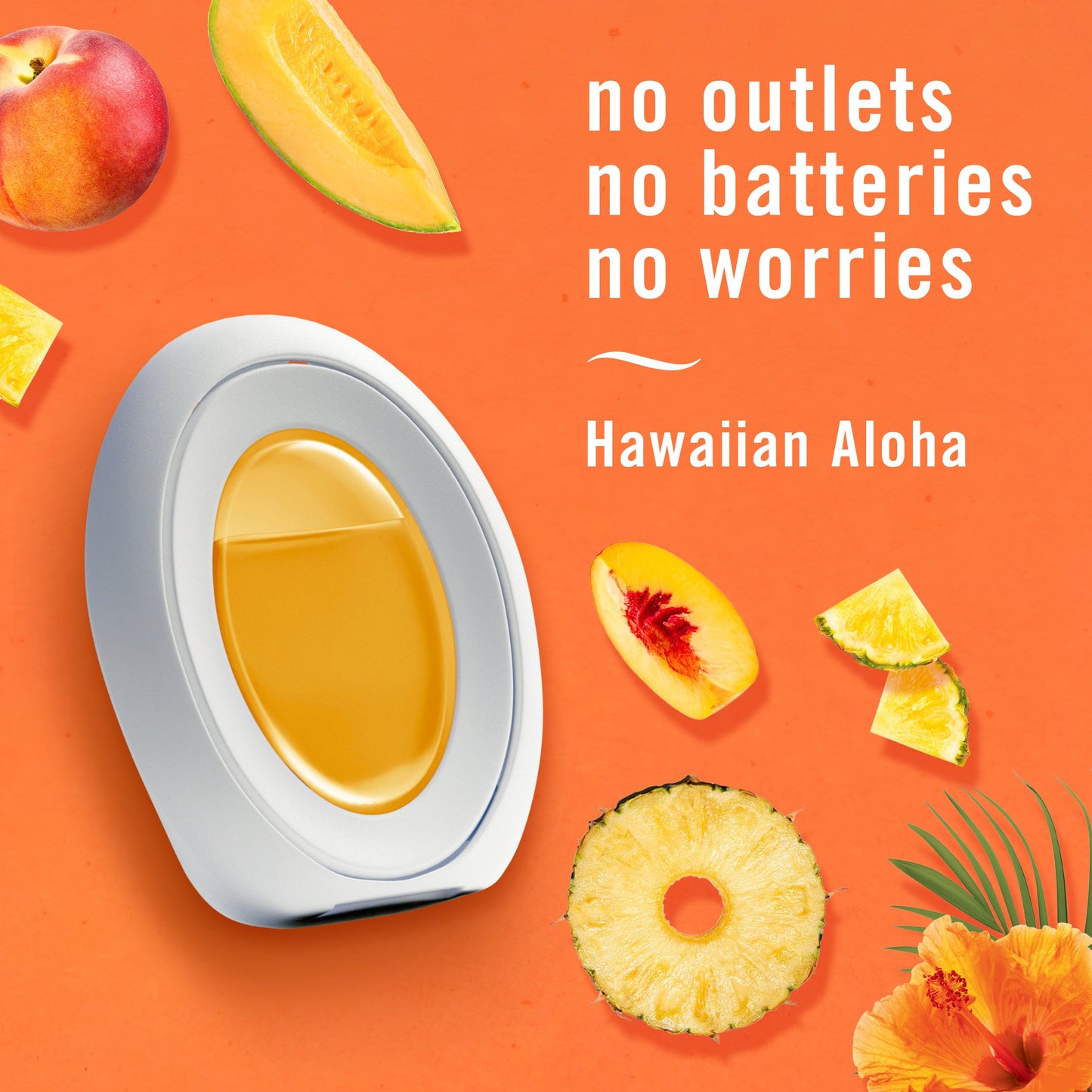 Febreze Febreze Bathroom Air Freshener, Odor-Fighting - Hawaiian Aloha Scent