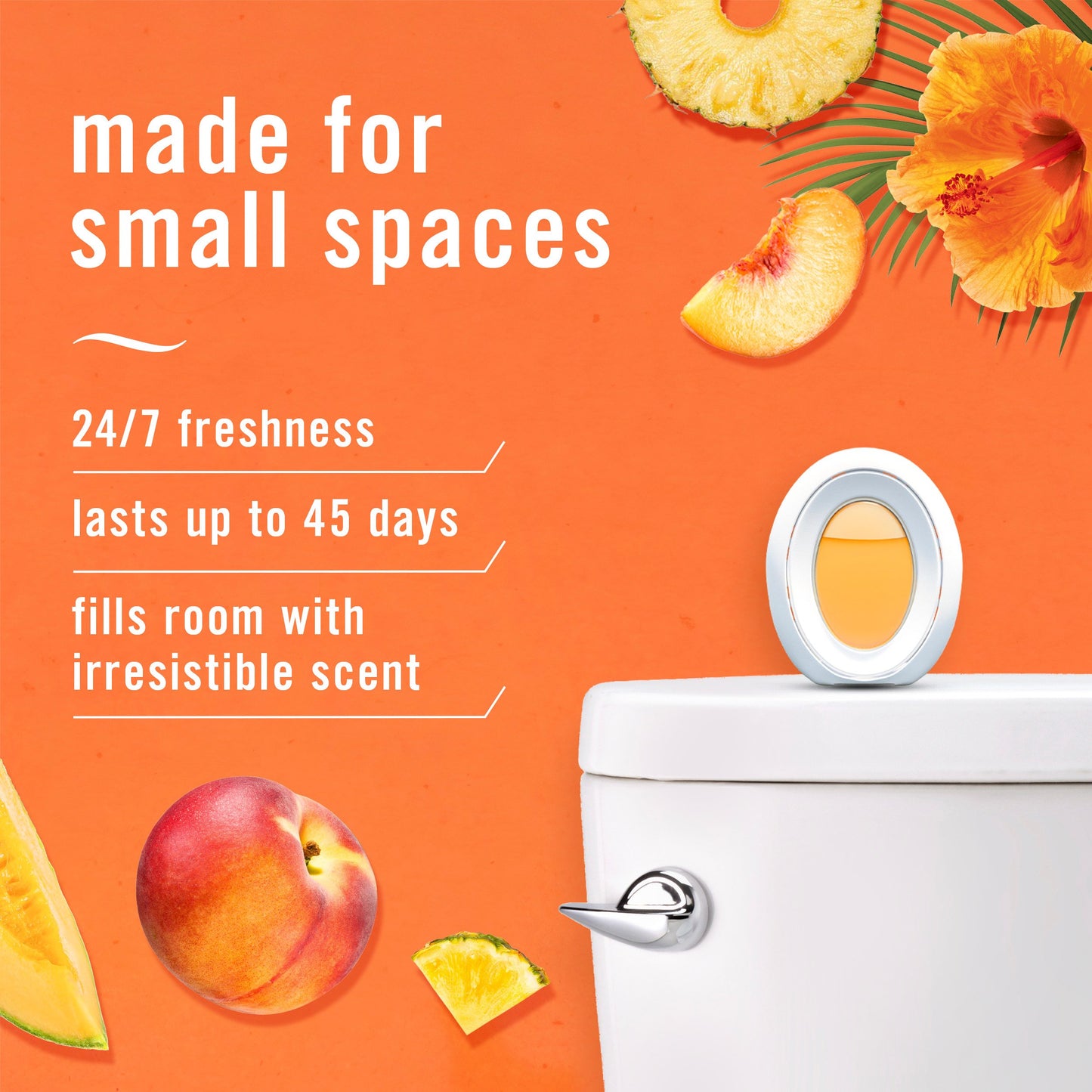 Febreze Febreze Bathroom Air Freshener, Odor-Fighting - Hawaiian Aloha Scent