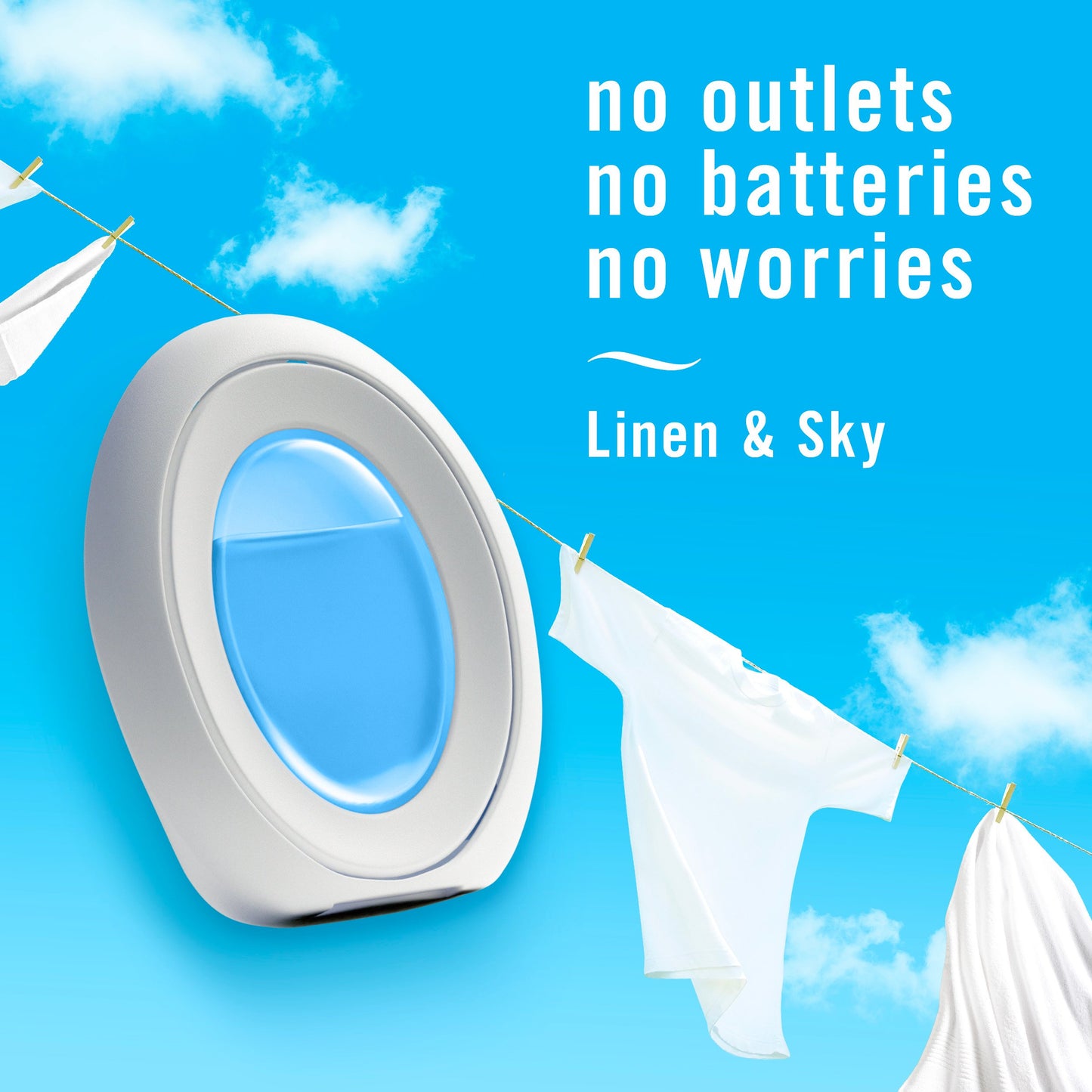 Febreze Bathroom Air Freshener - Linen & Sky