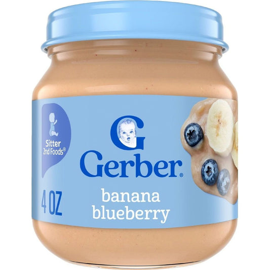 Gerber Natural for Baby Wonderfoods 2nd Foods - Banana & Blueberry