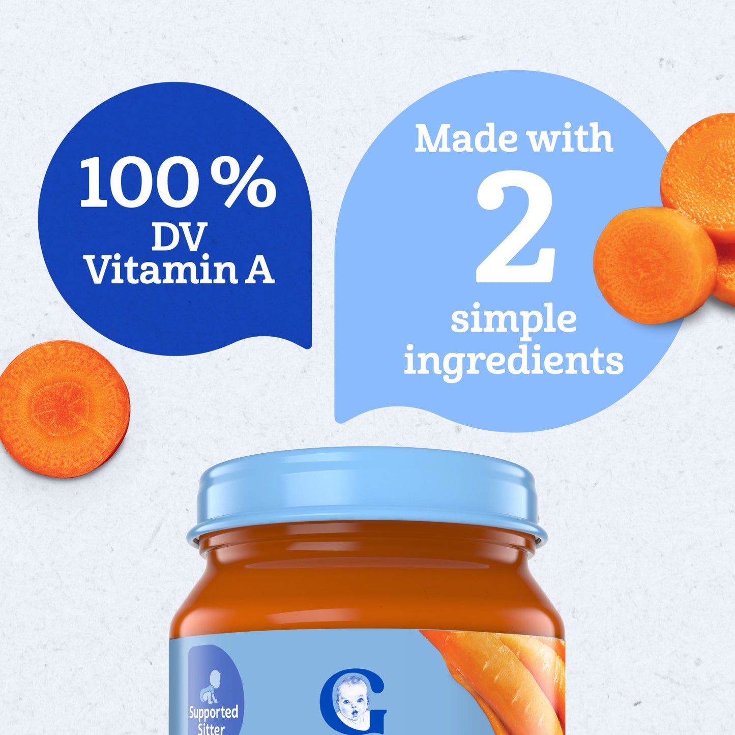 Gerber Natural for Baby 2nd Foods - Carrot