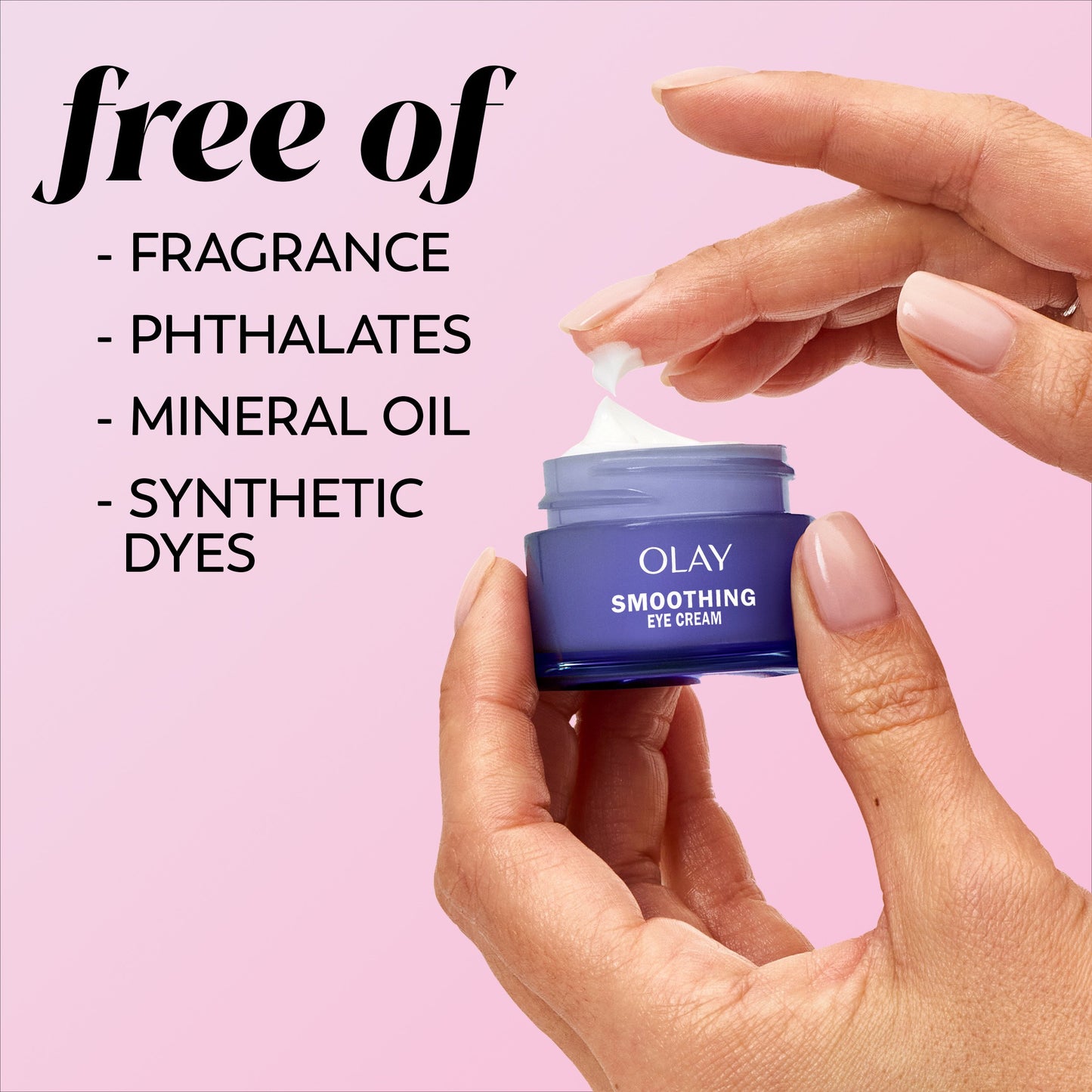 Olay SMOOTHING EYES RETINOL 24 EYE CREAM, Fragrance-Free