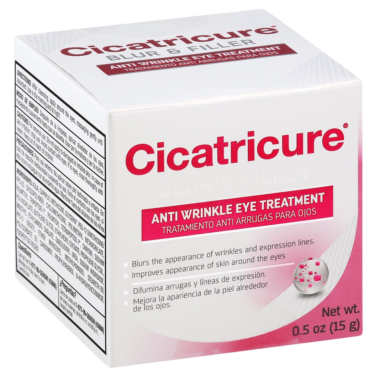 Cicatricure Blur & Filler Anti Wrinkle Eye Treatment