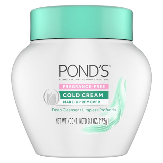 Pond's Cold Cream Hydrating Makeup Remover Deep Cleanser - Fragrance Free
