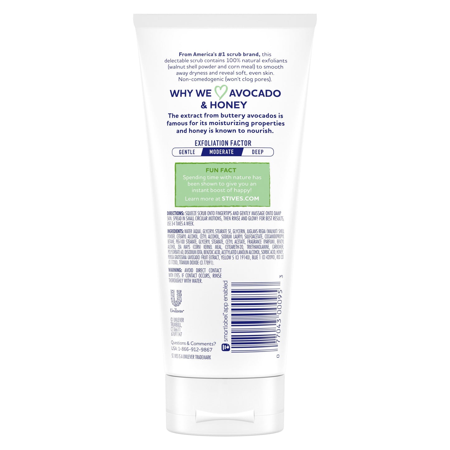 St. Ives Avocado & Honey Soft Skin Scrub