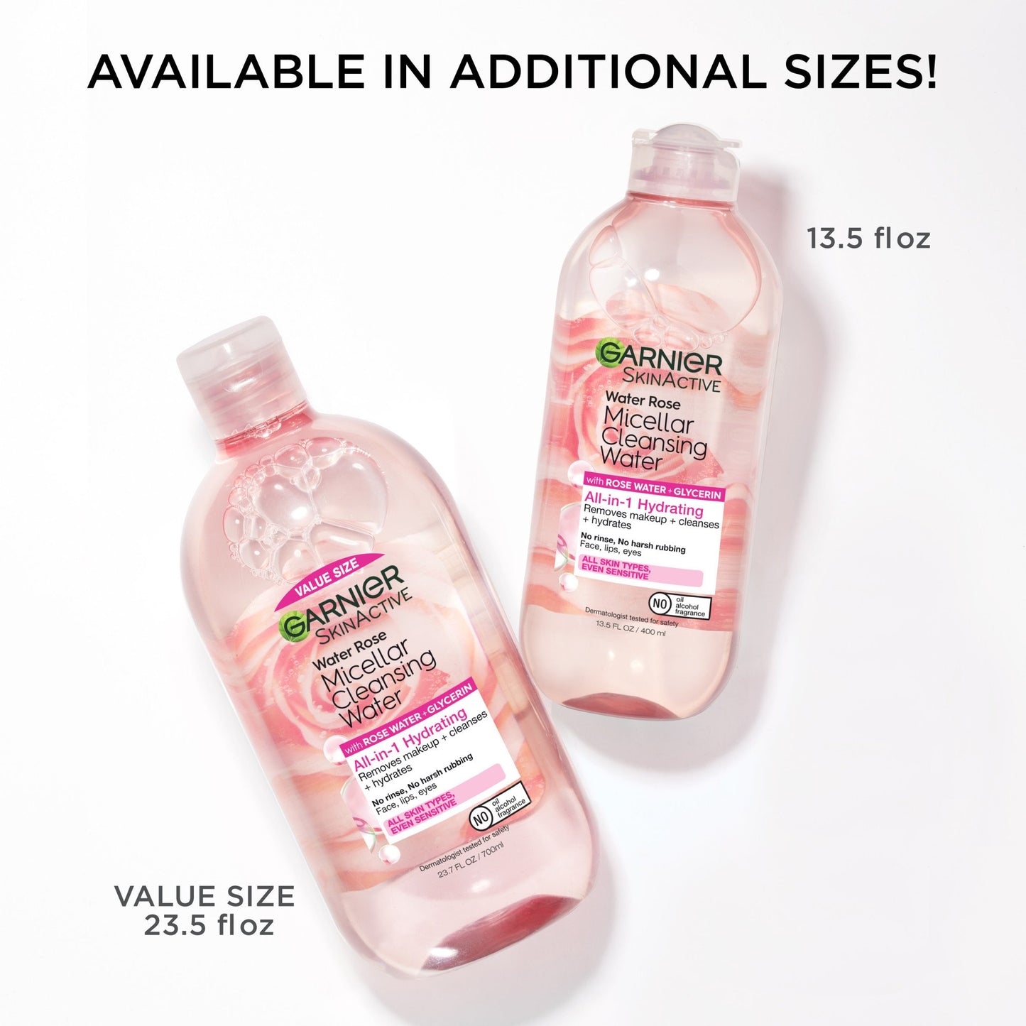 Garnier SkinActive All-in1 Hydrating Micellar Cleansing Rose Water