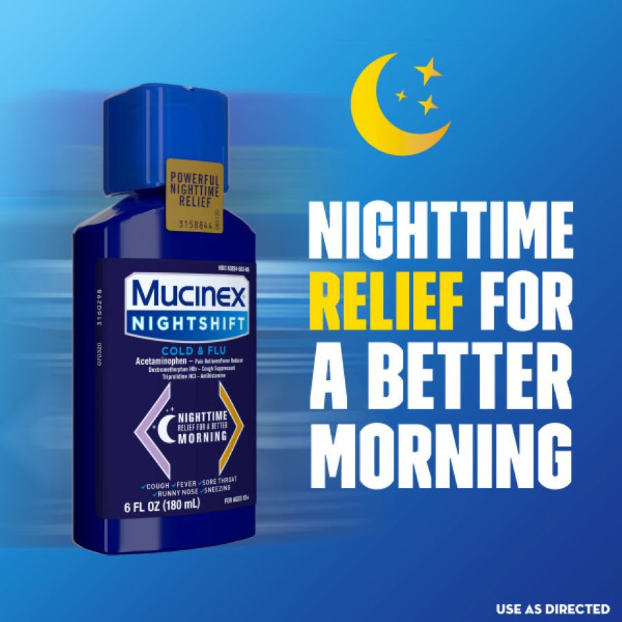 Mucinex Nightshift Cold & Flu