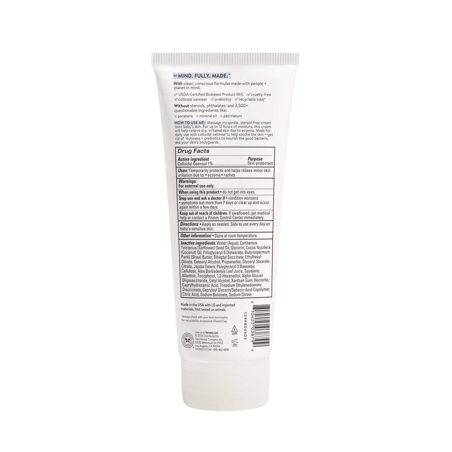 The Honest Company Eczema Relief Cream