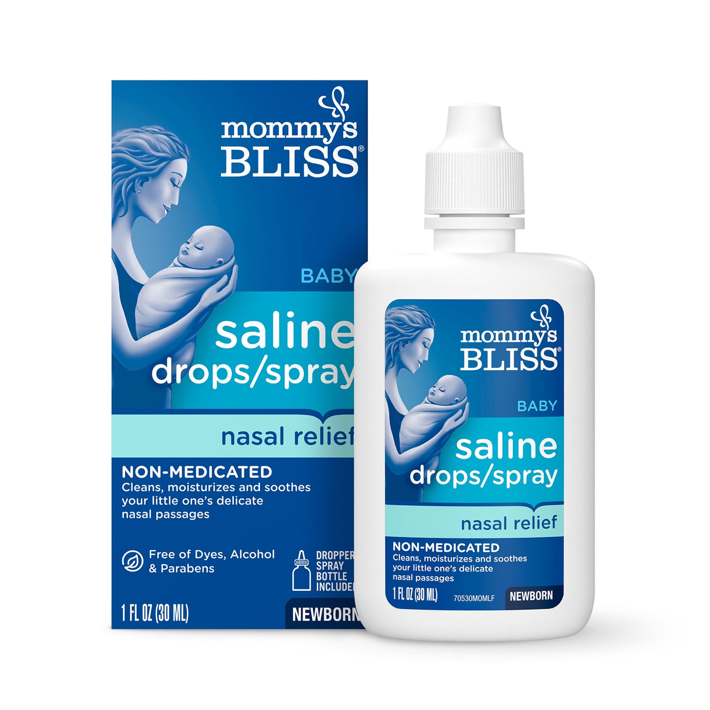 Mommy's Bliss Saline Nasal Relief Drops/Spray