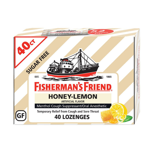 Fisherman's Friend Sugar Free Lozenges - Honey-Lemon