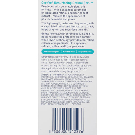 CeraVe Resurfacing Retinol Serum