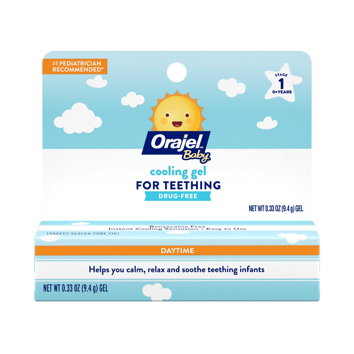 Baby Orajel Non-Medicated Cooling Gel for Teething