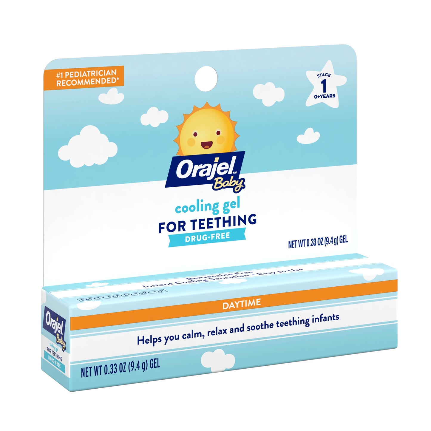 Baby Orajel Non-Medicated Cooling Gel for Teething
