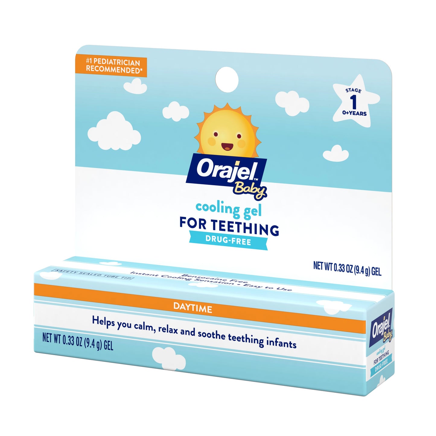 Baby Orajel Non-Medicated Cooling Gel for Teething