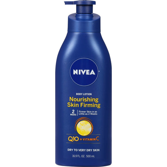 NIVEA Nourishing Skin Firming Body Lotion with Q10 and Vitamin C