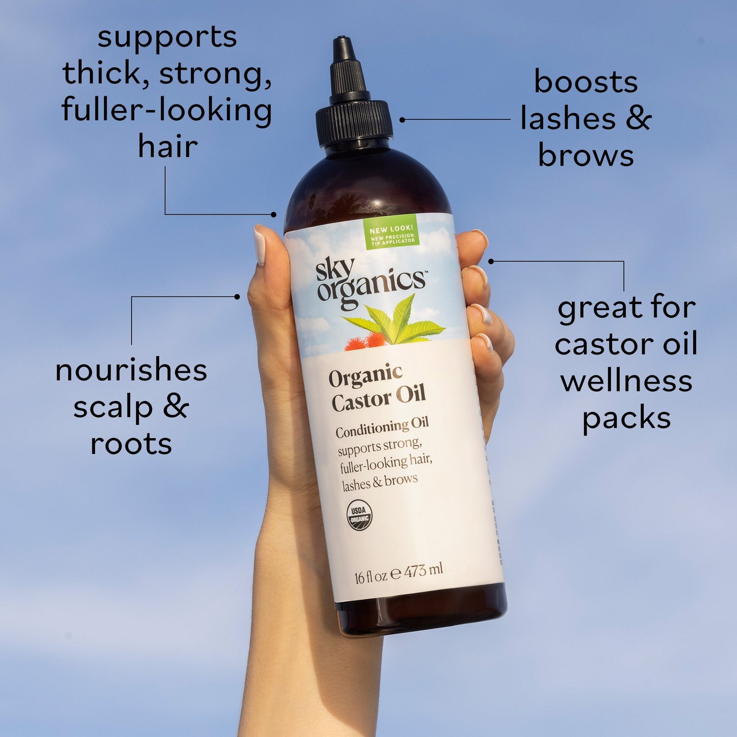Sky Organics Organic Castor Oil