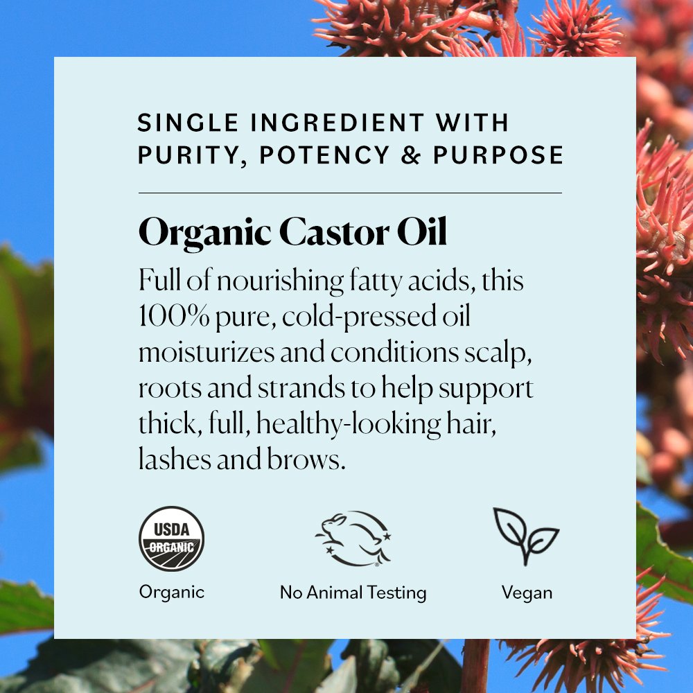 Sky Organics Castor Oil Eyelash Enhancer Serum