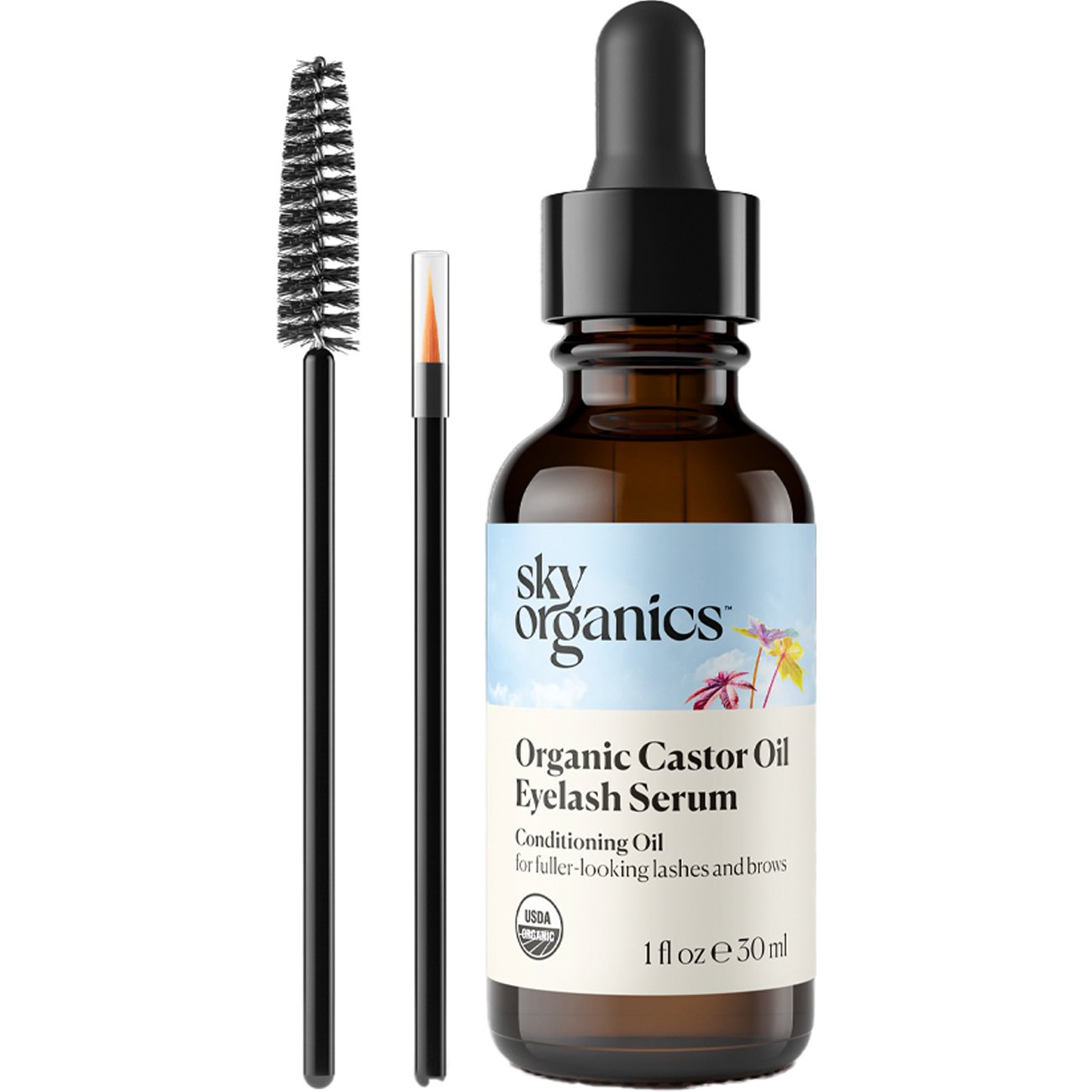 Sky Organics Castor Oil Eyelash Enhancer Serum