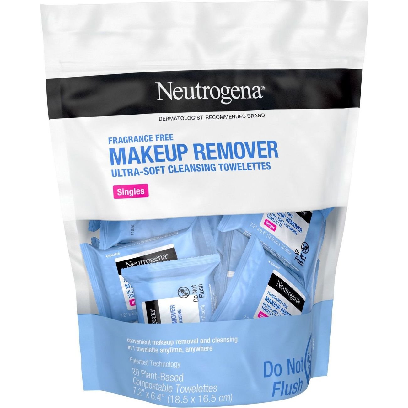 Neutrogena Fragrance-Free Makeup Remover Face Wipes