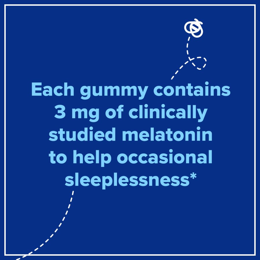 Zarbee's Sleep Support Melatonin Gummies - Natural Berry