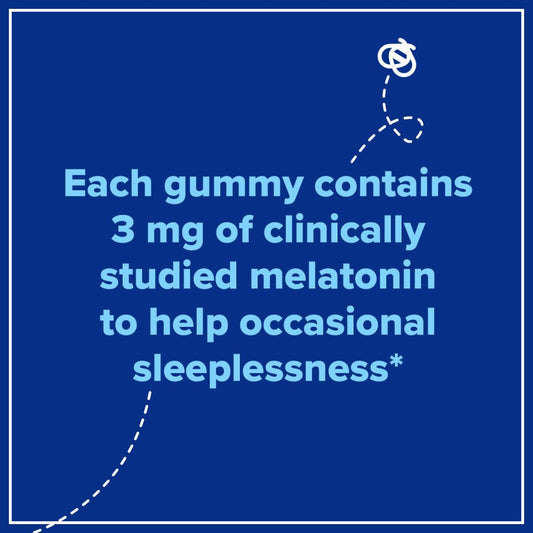 Zarbee's Sleep Support Melatonin Gummies - Natural Berry