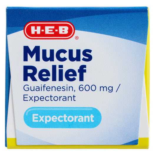 H-E-B Mucus Relief Expectorant Tablets