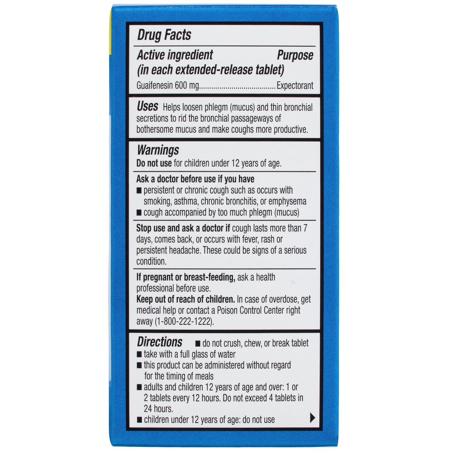 H-E-B Mucus Relief Expectorant Tablets