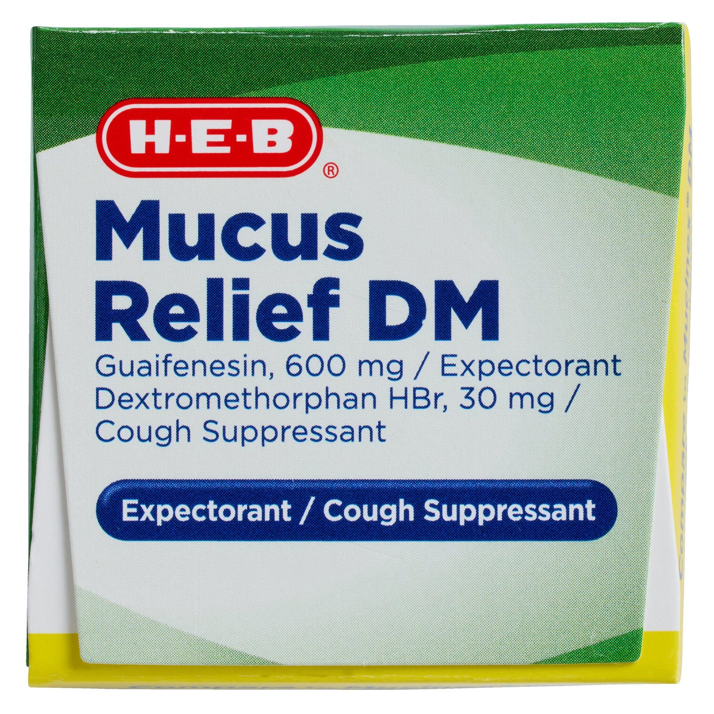 H-E-B Mucus Relief DM Expectorant & Cough Suppressant Tablets